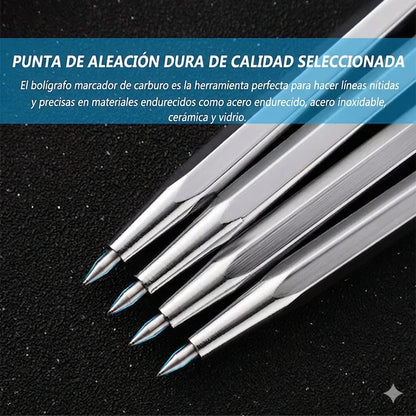 Bolígrafo de Rotulación Ultra Preciso para Acero, Cristal y Cerámica